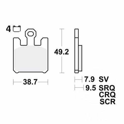 Trw brake pads - trw,
