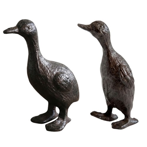 Cast iron ducks - cast,