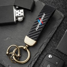 Bmw luxury leather keychain - bmw,