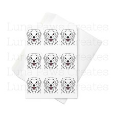 Kuvasz card, Kuvasz Birthday