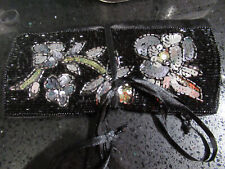 BLACK  JEWELLERY ROLL -