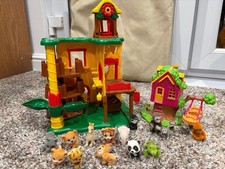 Jungle In My Pocket Treehouse And Monkey Treehouse With Figures