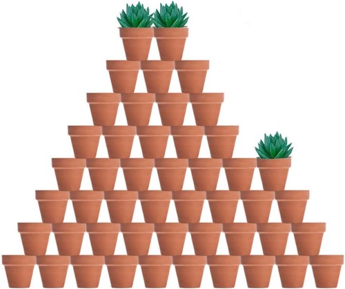 Pcs tiny terracotta pots - pcs,
