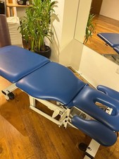 Physio/Chiro Plinth - 3 Section Electric, Navy Blue 