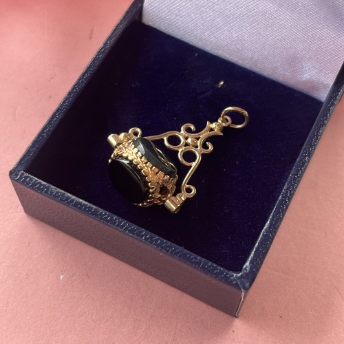 9ct gold onyx - ,, and