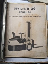 HYSTER MODEL QC FORK LIFT