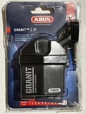 ABUS Granit 37/60 High Security Padlock Closed Shackle with Card