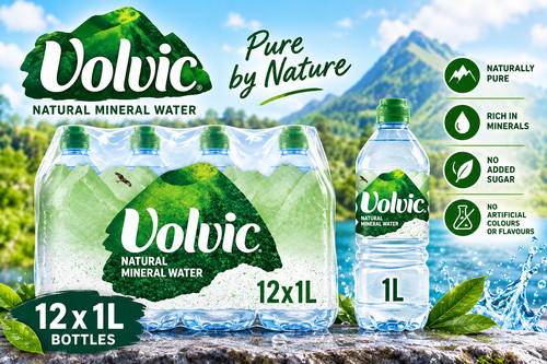 Volvic natural mineral - volvic,