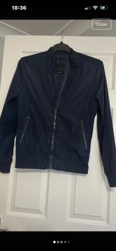 Zara men bomber jacket - zara, navy