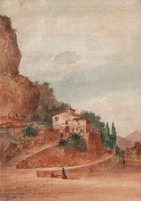 Continental Mountain Scene