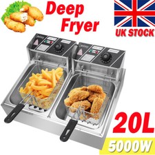 Large 20L Electric Deep Fryer