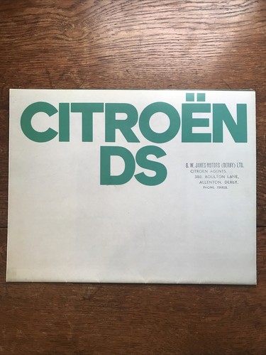 Citroen 1972 uk market - ds,