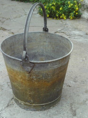 Vintage riveted galvanised - riveted,