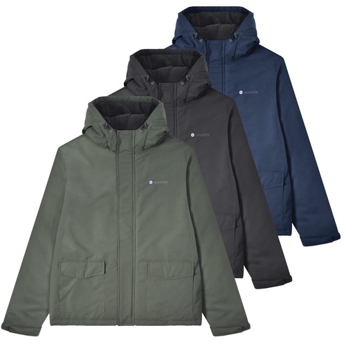 Mens lambretta padded hooded - mens,