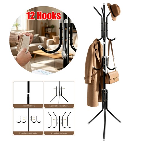 Coat rack stand - coat, freestanding