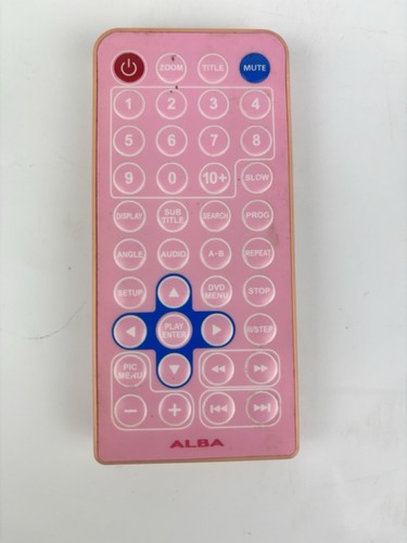 Genuine alba dvd player remote - dvd,