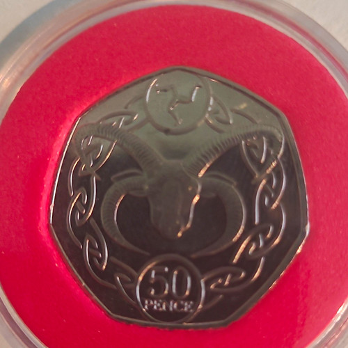 2020 isle man - isle, 50p