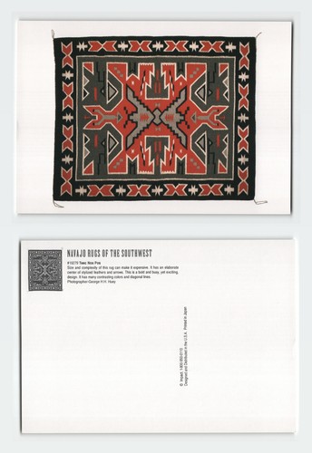 Vintage postcard navajo rugs - vintage,