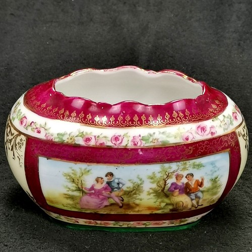 French rococo miniature vase - french,