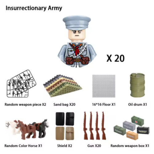 Custom lego military soldier - military,