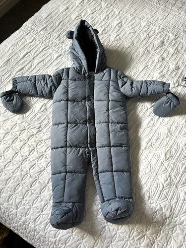 Fred flo grey quilted hooded - flo,