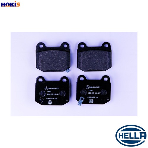 Brake pad set - pad,
