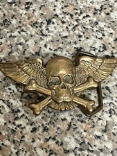 WINGED SKULL & BONES
