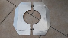 Clamp Plate To Fit 5"  Flexible Flue Liner Material Aluminium