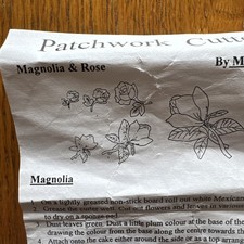 Bundle Of 5 Floral Patchwork Cutters