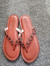 Fatface flipflops uk 6 leather