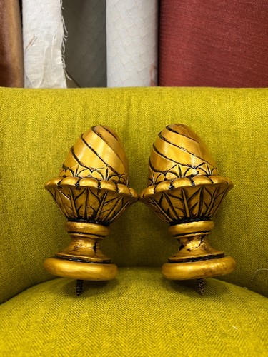 Screw finials curtain - finials,