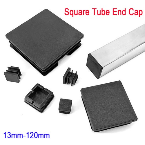 Square plastic black blanking - black,