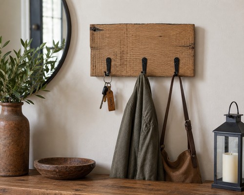 Wall coat rack - coat, 3