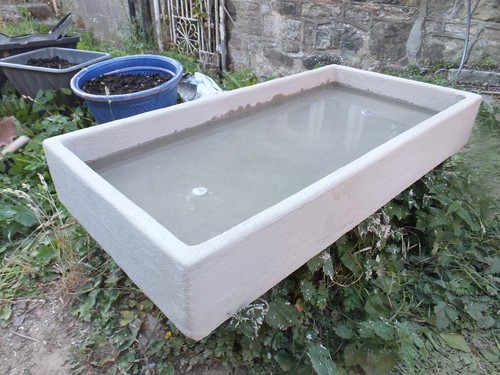 Antique vintage stone sink - antique,