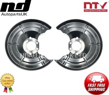 Rear Brake Disc Dust Cover Back Plate Shield For Vauxhall Astra Combo Zafira SET