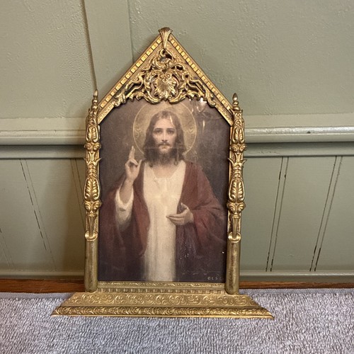 Antique brass gothic - antique, church