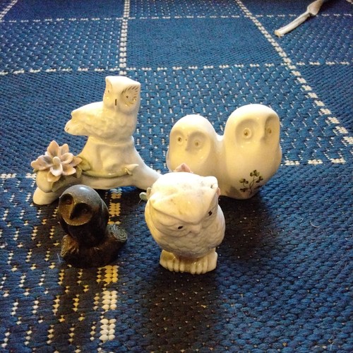 Vintage porcelain owls - 4,