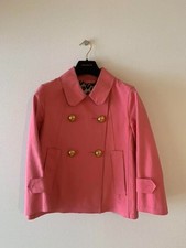 LOUIS VUITTON Pink Spring Coat Size 34 Used Rare
