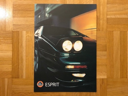 Brochure lotus esprit - lotus,