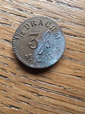 1/2 Drachm Apothecary Weight J.L.B