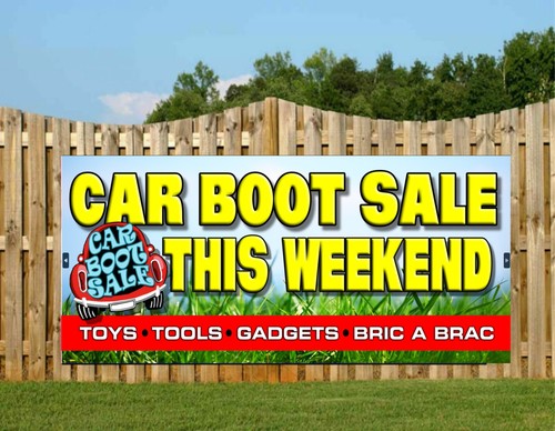 Car boot sale banners custom - sale,