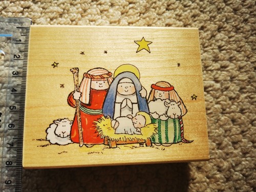 Art craft rubber stamp penny - art,