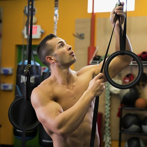 Gymnastic olympic rings with - olympic,