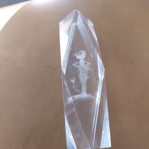 Laser etched crystal - crystal, glass