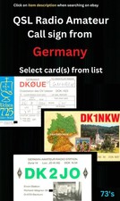 QSL Amateur Radio card –
