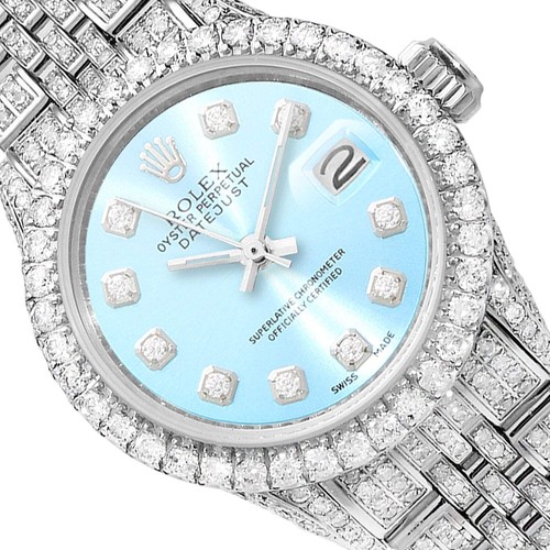 Rolex datejust 26mm pave - datejust,