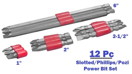 Slotted phillips pozi - , power