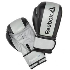 Reebok Boxing Gloves Grey Bag