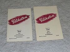 GILKSTEN TIMBER MERCHANTS TO THE COACHBUILDING TRADE BOOKLET 1948/9 EARLS COURT