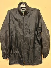 Stobart Black Knight black Windbreaker Rain Jacket Size small in VGC
